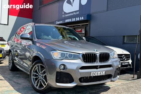 Grey 2016 BMW X3 Wagon Xdrive 20I