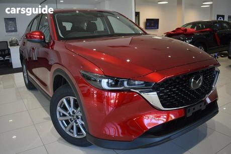 Red 2025 Mazda CX-5 Wagon G25 Maxx Sport (Fwd)