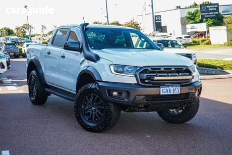 White 2019 Ford Ranger Double Cab Pick Up Raptor 2.0 (4X4)