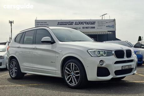 White 2016 BMW X3 Wagon Xdrive 20I