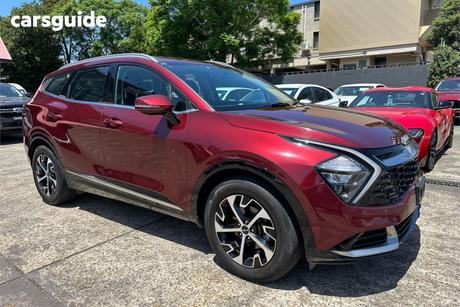 Red 2022 Kia Sportage Wagon Sx (Awd)