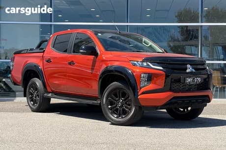 Orange 2020 Mitsubishi Triton Double Cab Pick Up Gsr (4X4)