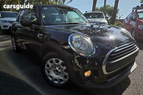 Black 2017 Mini Cooper Hatchback