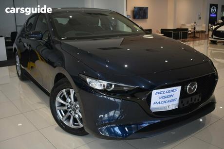 Blue 2025 Mazda Mazda3 Hatchback G20 Pure