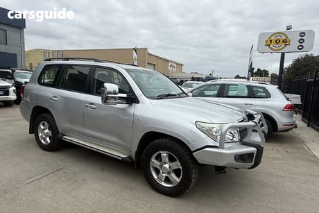 Silver 2011 Toyota Landcruiser Wagon Gxl (4X4)