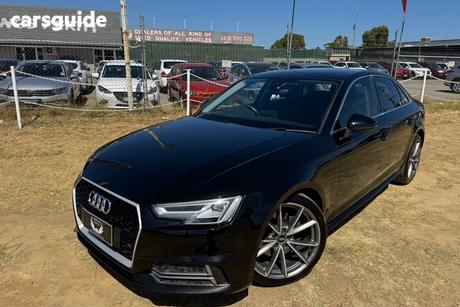 Black 2018 Audi A4 Sedan 1.4 Tfsi S Tronic S Line