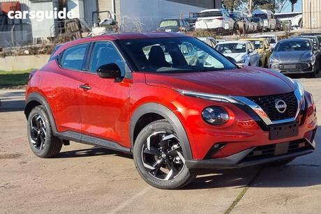 Orange 2024 Nissan Juke Hatchback St+