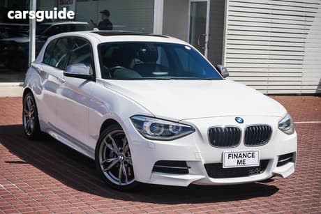 White 2013 BMW M135I Hatchback