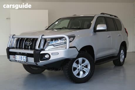 Silver 2019 Toyota Landcruiser Prado Wagon Gxl (4X4)