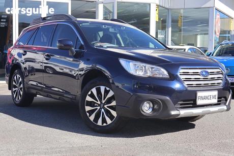 Blue 2017 Subaru Outback Wagon 2.5I