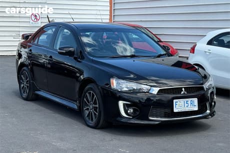 Black 2016 Mitsubishi Lancer Sedan Es Sport