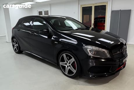 Black 2014 Mercedes-Benz A250 Hatchback Sport