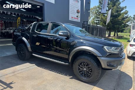 Black 2019 Ford Ranger Double Cab Pick Up Raptor 2.0 (4X4)