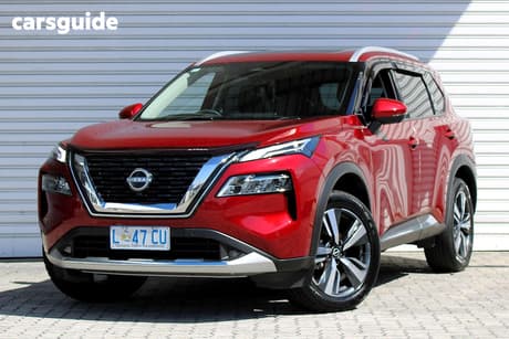 Red 2023 Nissan X-Trail Wagon Ti (4Wd)