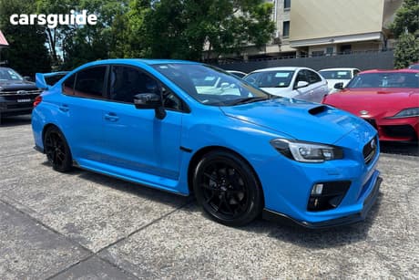 Blue 2015 Subaru WRX Sedan Premium (Awd)
