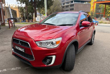 Red 2016 Mitsubishi ASX Wagon Ls (2Wd)