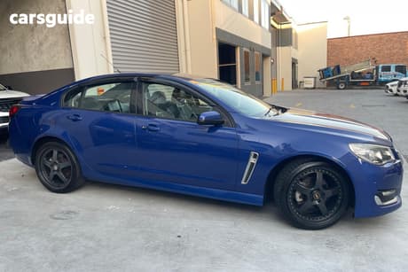 Blue 2016 Holden Commodore Sedan Sv6
