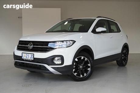White 2023 Volkswagen T-Cross Wagon 85Tfsi Life