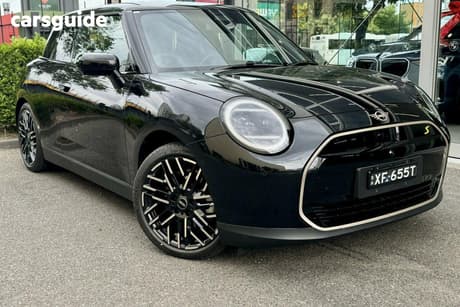 Black 2025 Mini Cooper Hatchback Se 3D Hatch