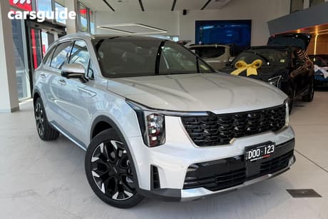 Silver 2025 Kia Sorento Wagon Gt-Line 7 Seat