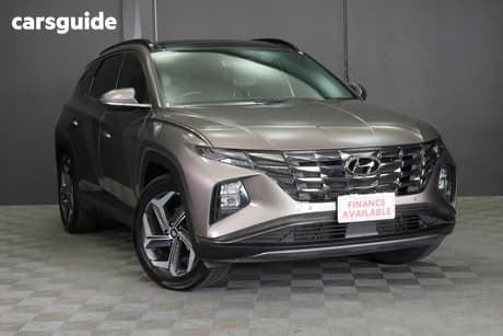 Brown 2021 Hyundai Tucson Wagon Highlander (Fwd)