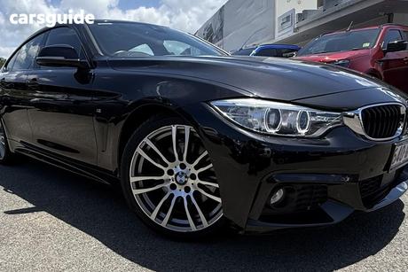 Black 2016 BMW 428I Coupe Gran Coupe Sport Line