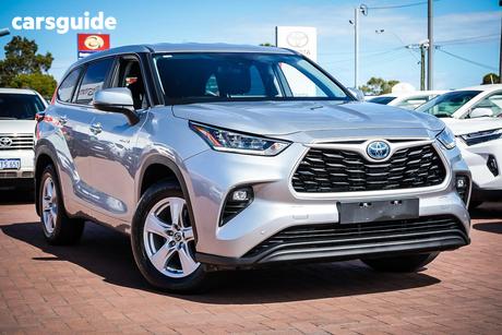 Silver 2023 Toyota Kluger Wagon Gx Hybrid Awd