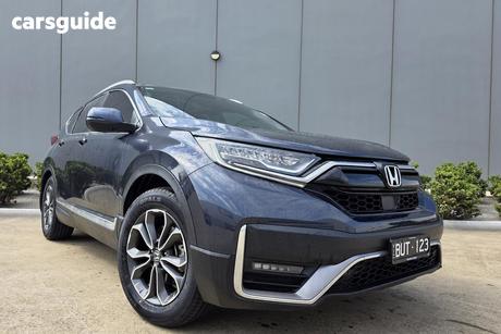 Blue 2022 Honda CR-V Wagon Vti L7 (2Wd) 7 Seats
