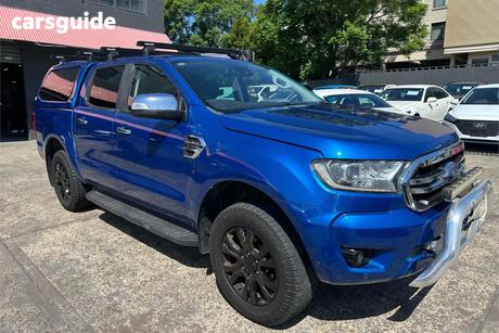 Blue 2020 Ford Ranger Double Cab Pick Up Xlt 2.0 (4X4)