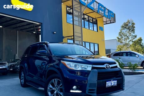 Blue 2015 Toyota Kluger Wagon Gx (4X4)