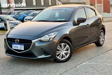 Grey 2014 Mazda 2 Hatchback Neo