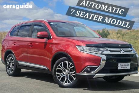 Red 2017 Mitsubishi Outlander Wagon Ls 7 Seat (2Wd)