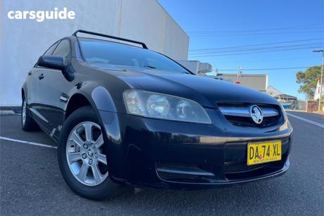 Black 2009 Holden Commodore Sedan Omega (D/Fuel)