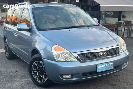 Blue 2012 Kia Grand Carnival Wagon Si
