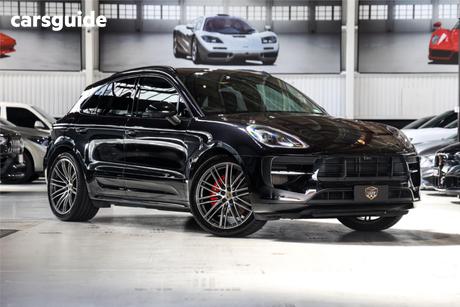 Black 2020 Porsche Macan Wagon Gts
