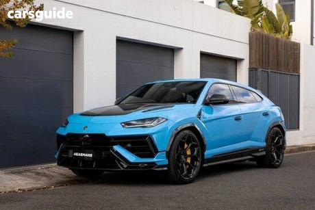 Blue 2024 Lamborghini Urus Wagon Performante