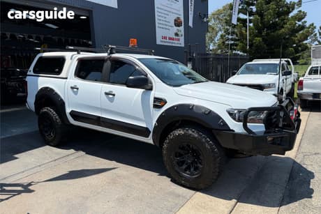 White 2018 Ford Ranger Double Cab Pick Up Xl 3.2 (4X4)