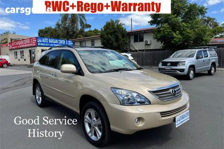 Gold 2008 Lexus RX400H Wagon Hybrid