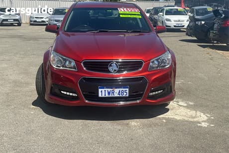 Red 2015 Holden Commodore Sportswagon Sv6