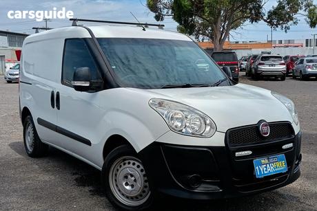 White 2015 Fiat Doblo Van Swb (Low)