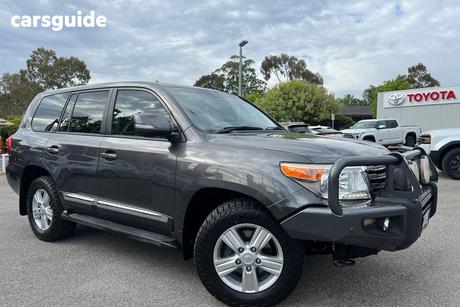 Grey 2013 Toyota Landcruiser Wagon Sahara (4X4)