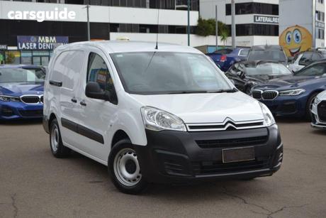 White 2017 Citroen Berlingo Van 1.6 Hdi Etg Long