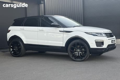 White 2016 Land Rover Range Rover Evoque Wagon Td4 150 Pure