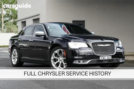 Black 2016 Chrysler 300 Sedan C Luxury