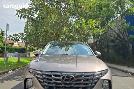 Brown 2021 Hyundai Tucson Wagon Highlander (Fwd)