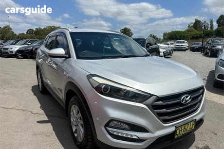 Silver 2016 Hyundai Tucson Wagon Active (Fwd)