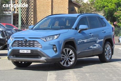 Blue 2023 Toyota RAV4 Wagon Cruiser (2Wd)