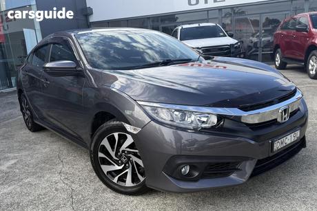 Grey 2016 Honda Civic Sedan Vti-S