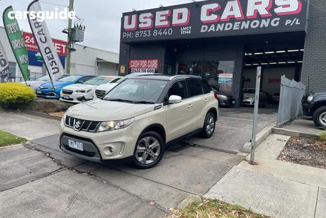 Beige 2016 Suzuki Vitara Wagon S Turbo (Fwd)