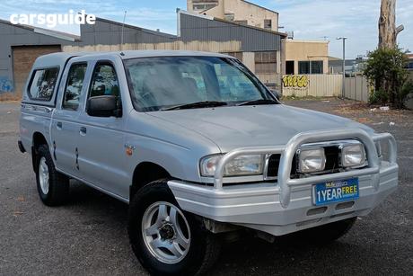 Silver 1999 Mazda Bravo Ute Tray BRAVO PLUS SDX 4X4